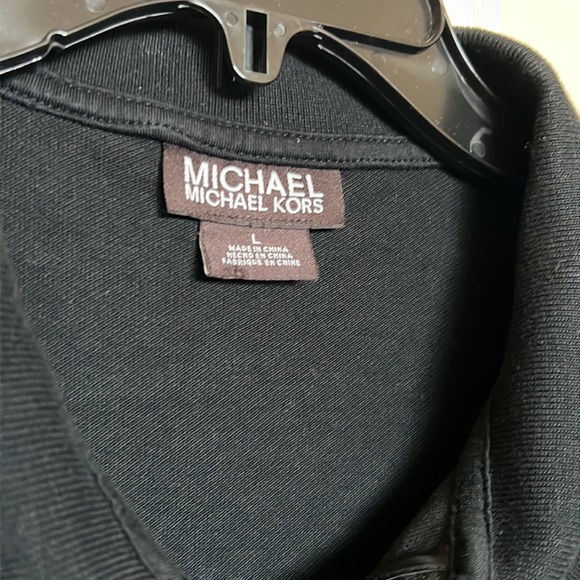 Michael Kors half zipped polo shirt - Picture 3 of 4